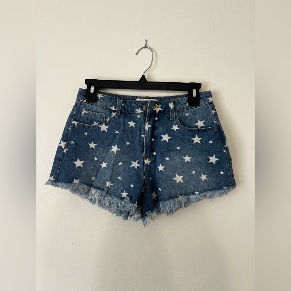 Pants Store Jean Shorts with Stars